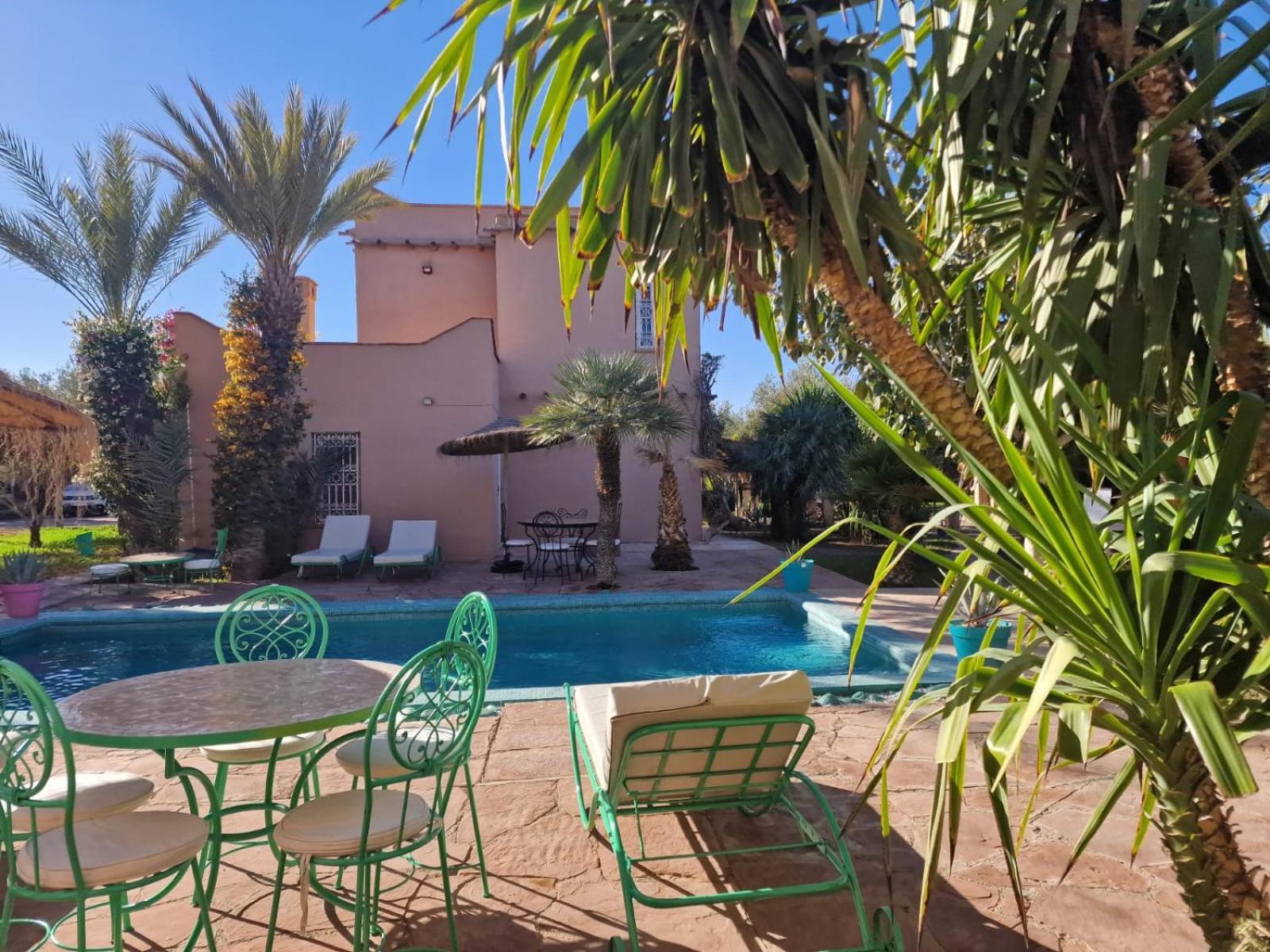 Manzal Lahbab, 2Villas 2Bungalows 2Piscines Et Jardins Ouled Jelal Exterior photo